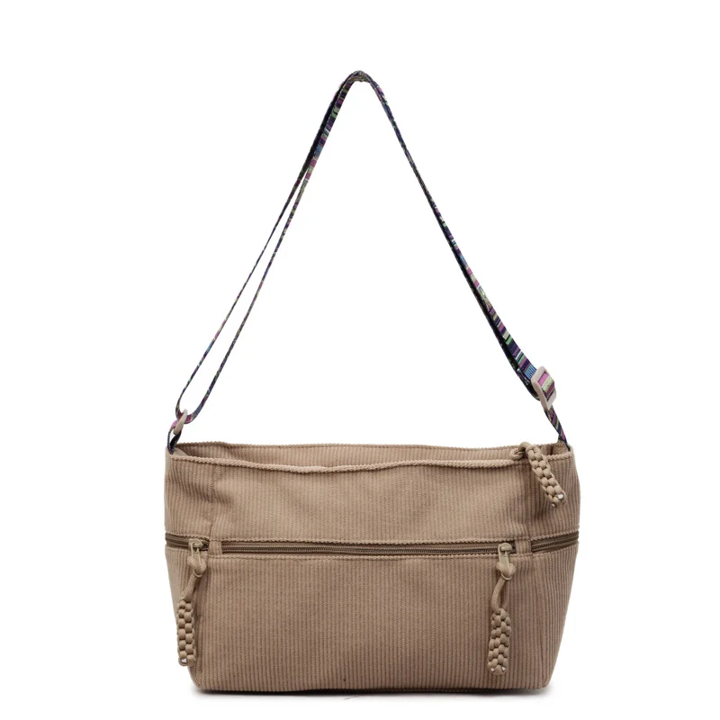 Stylische Bohemian Utility Schultertasche