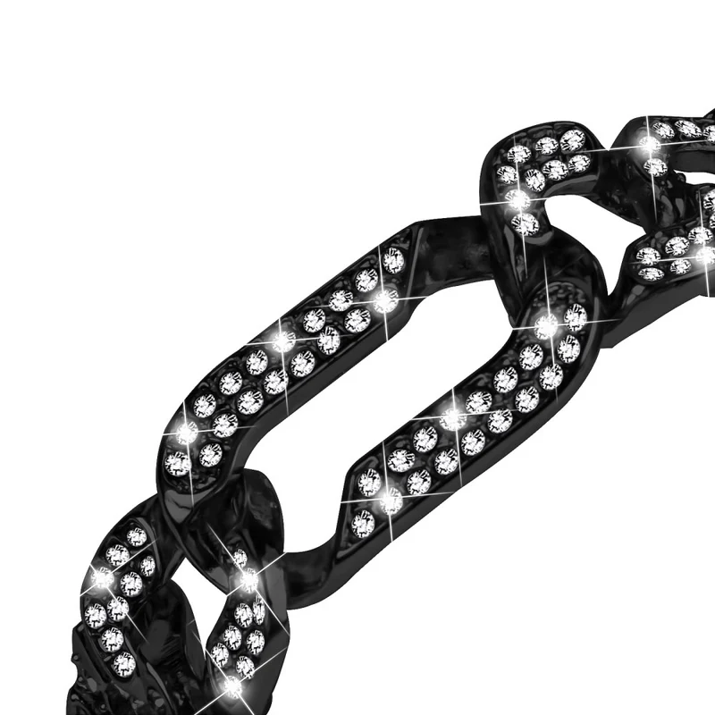 Xiaomi Smart Band 8 rhinestone décor metal strap
