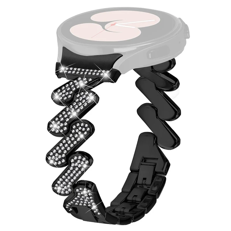 Samsung Galaxy Watch 6 / 6 Classic rhinestone luxury décor metal strap