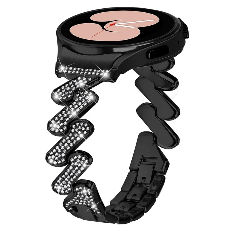 Samsung Galaxy Watch 6 / 6 Classic rhinestone luxury décor metal strap
