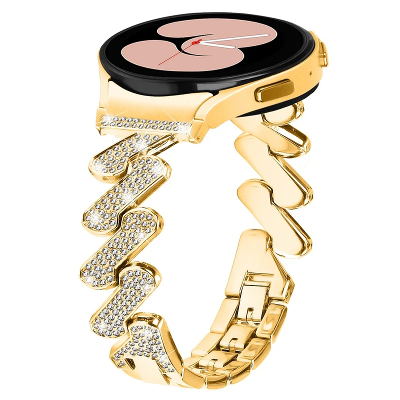 Samsung Galaxy Watch 6 / 6 Classic rhinestone luxury décor metal strap