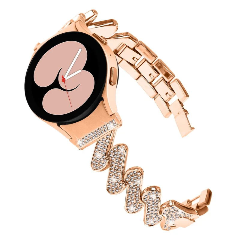Samsung Galaxy Watch 6 / 6 Classic rhinestone luxury décor metal strap