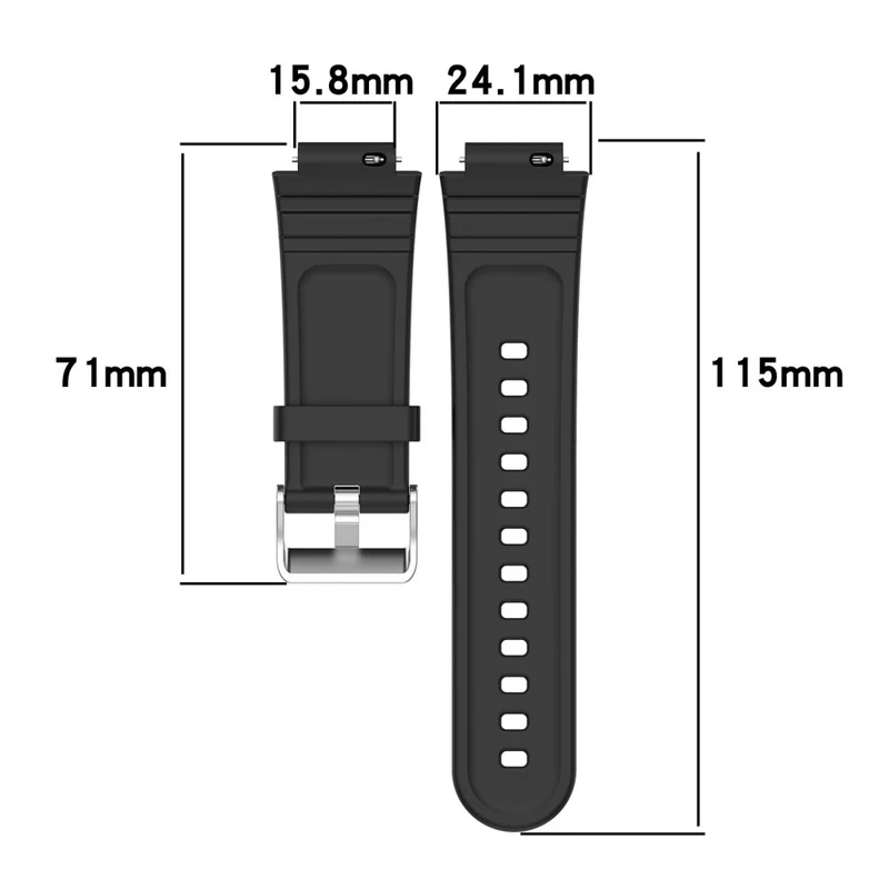Xplora X5 Play silicone strap - Starlight
