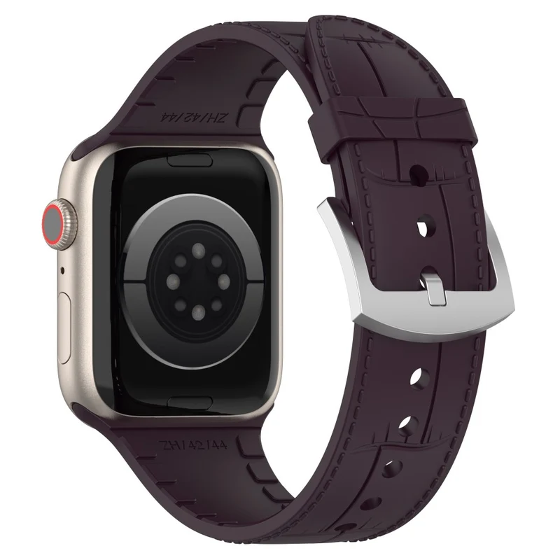 Apple Watch Series 8 (45mm) / Watch Ultra cool texture silicone strap - Dark Green