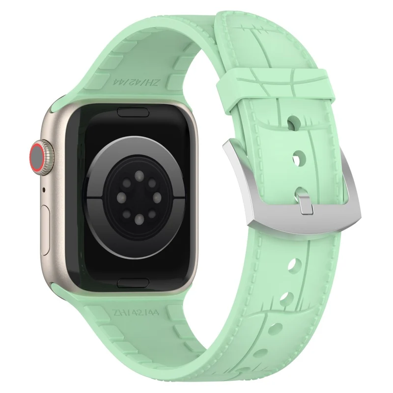 Apple Watch Series 8 (45mm) / Watch Ultra cool texture silicone strap - Dark Green