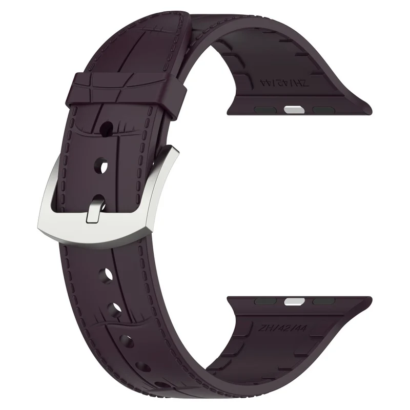 Apple Watch Series 8 (45mm) / Watch Ultra cool texture silicone strap - Dark Green