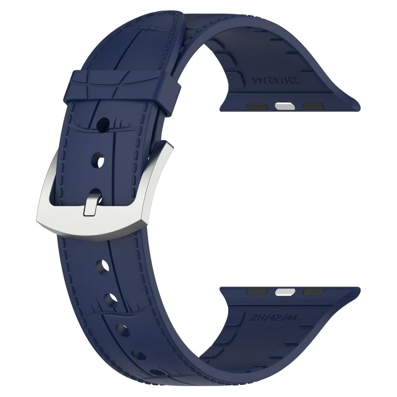 Apple Watch Series 8 (45mm) / Watch Ultra cool texture silicone strap - Dark Green