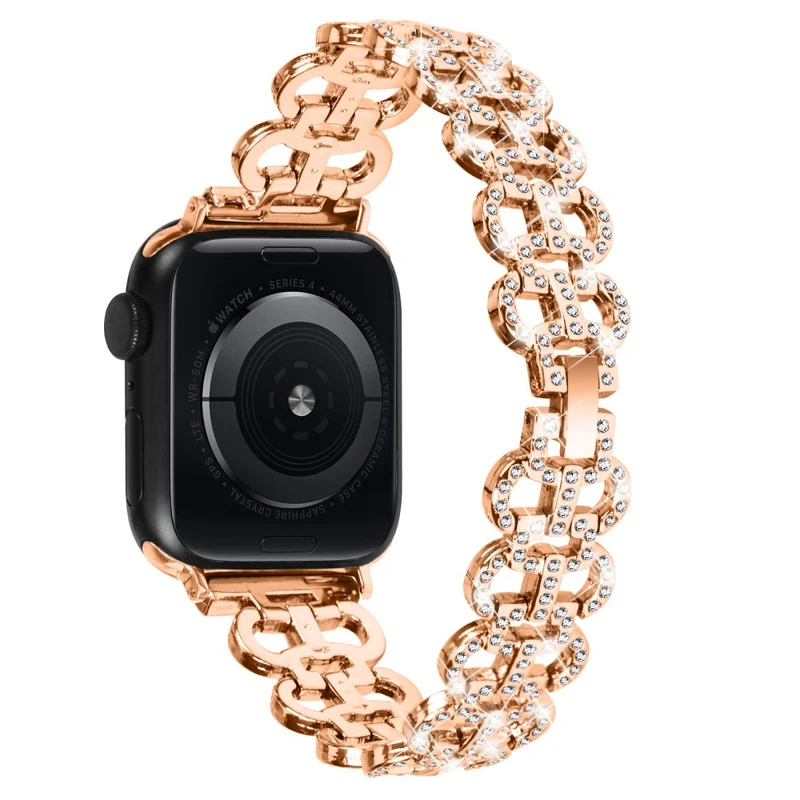 Apple Watch Series 8 (41mm) rhinestone décor alloy strap