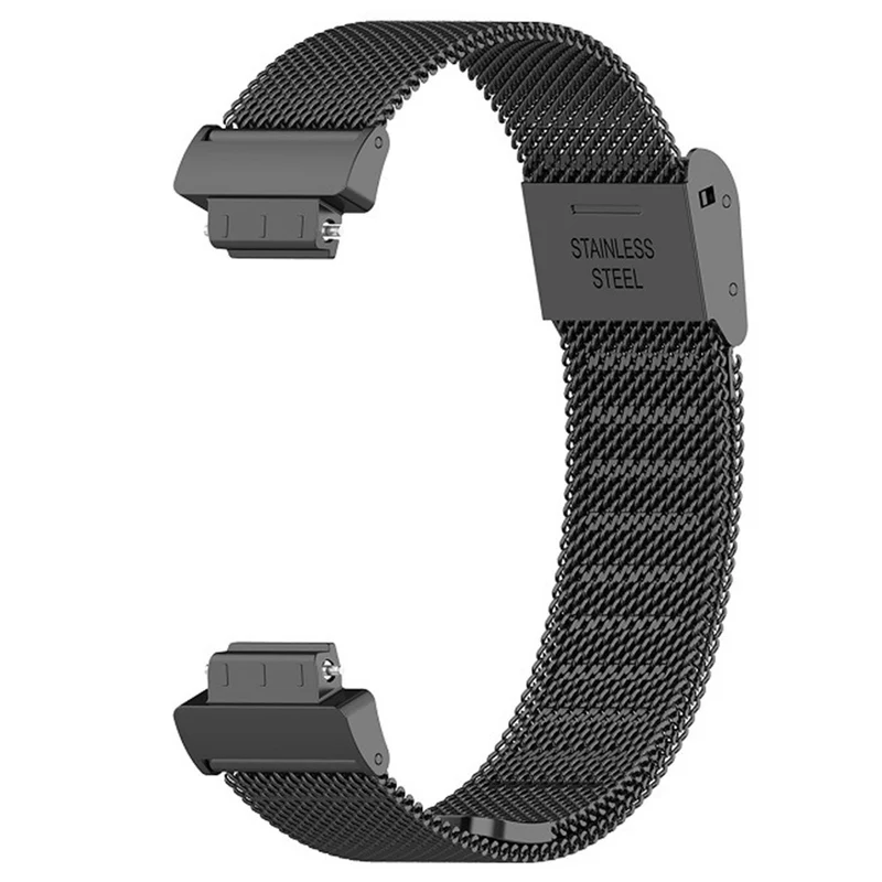 Fitbit Inspire 3 stainless steel strap with buckle