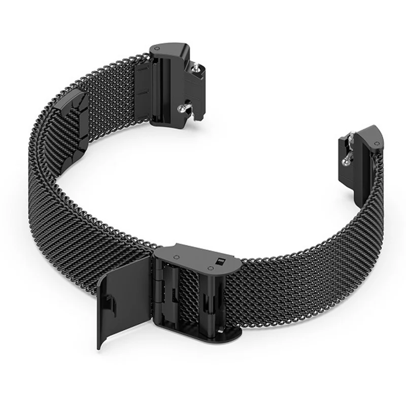 Fitbit Inspire 3 stainless steel strap with buckle