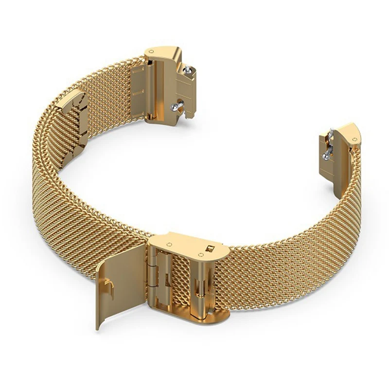 Fitbit Inspire 3 stainless steel strap with buckle