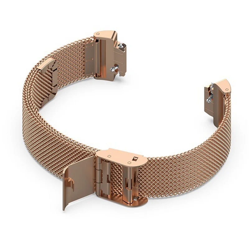 Fitbit Inspire 3 stainless steel strap with buckle