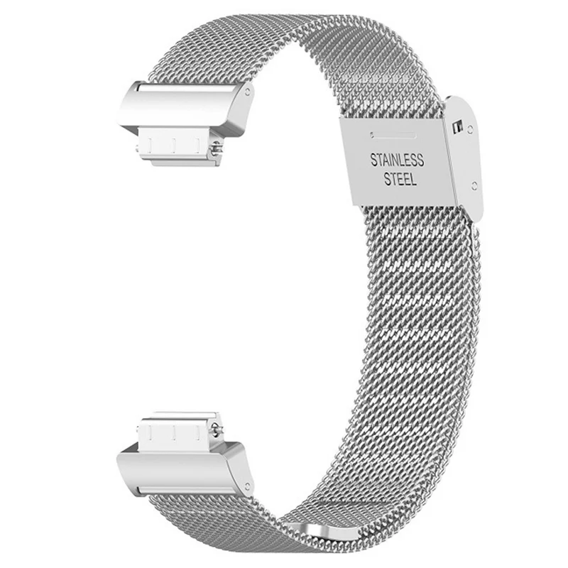 Fitbit Inspire 3 stainless steel strap with buckle