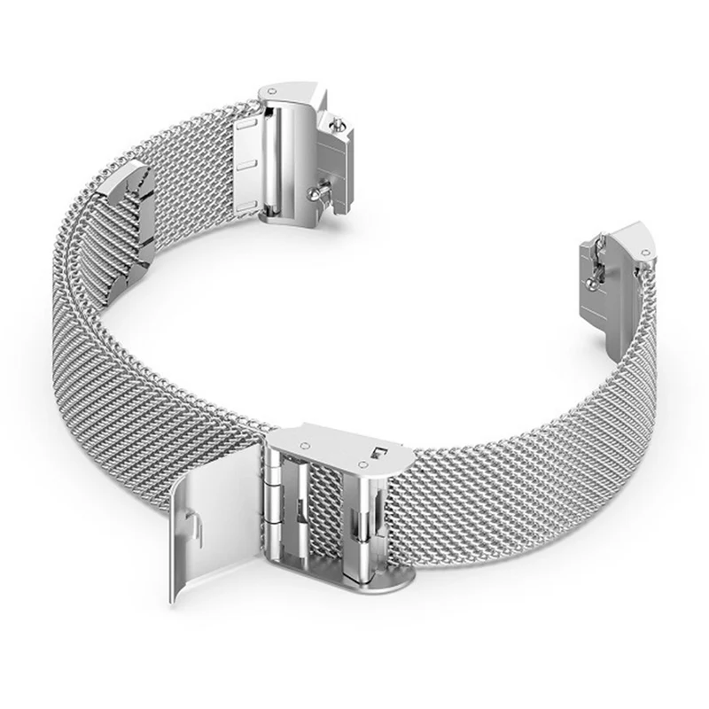 Fitbit Inspire 3 stainless steel strap with buckle