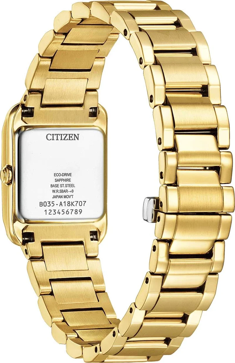 Citizen L EW5602-81D Damenuhr • Eco-Drive Solar • Perlmutt-Zifferblatt