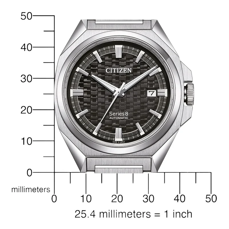 Citizen Series 8 NB6050-51E Herrenuhr • Automatik Kaliber 9051 • Saphirglas