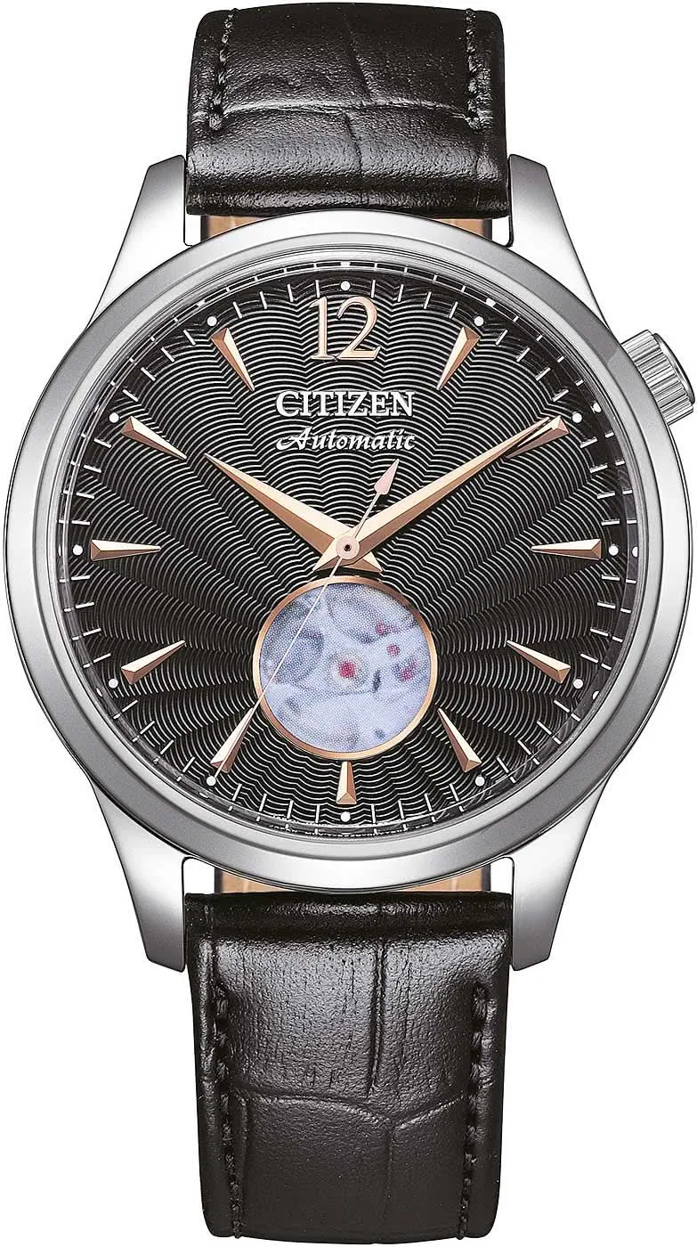 Citizen NH9131-14E Herrenuhr • Automatikwerk • Offene Unruh