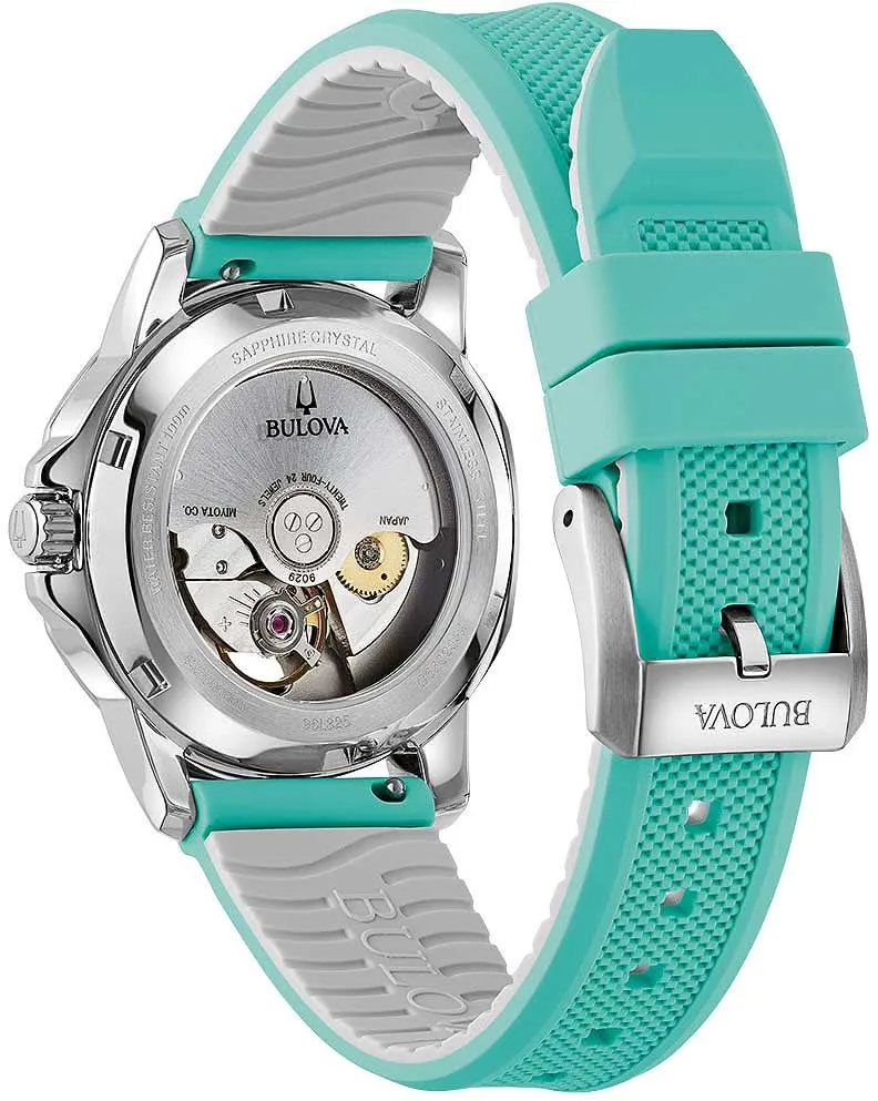 Bulova Marine Star 96L325 Damenuhr • Automatikwerk • Perlmutt-Zifferblatt