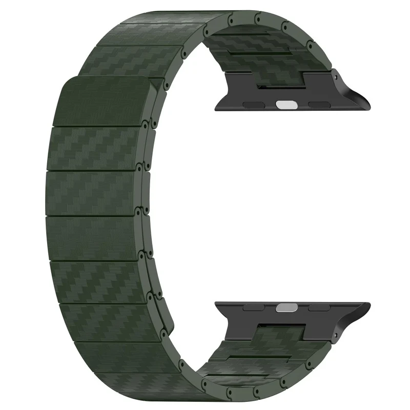 Apple Watch Series 8 (41mm) carbon fiber style magnetic strap