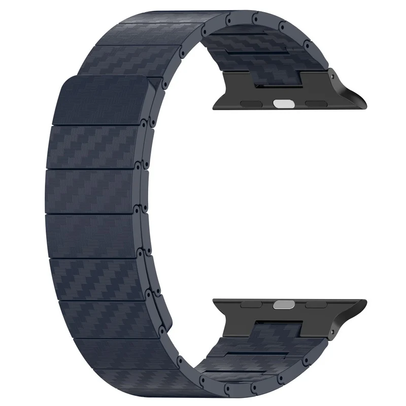 Apple Watch Series 8 (41mm) carbon fiber style magnetic strap