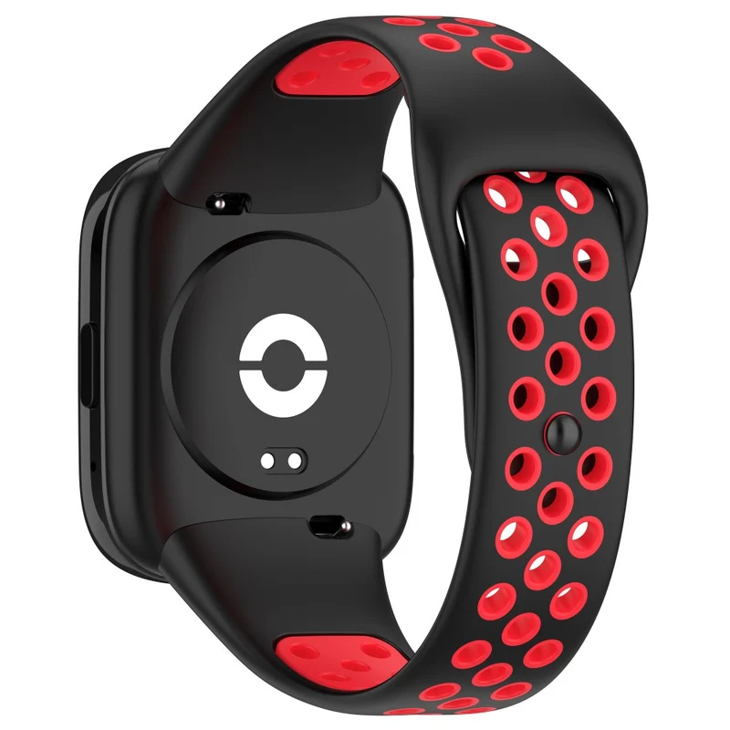Xiaomi Redmi Watch 3 / Lite 3 / 3 Active dual color silicone strap - Black / Lime