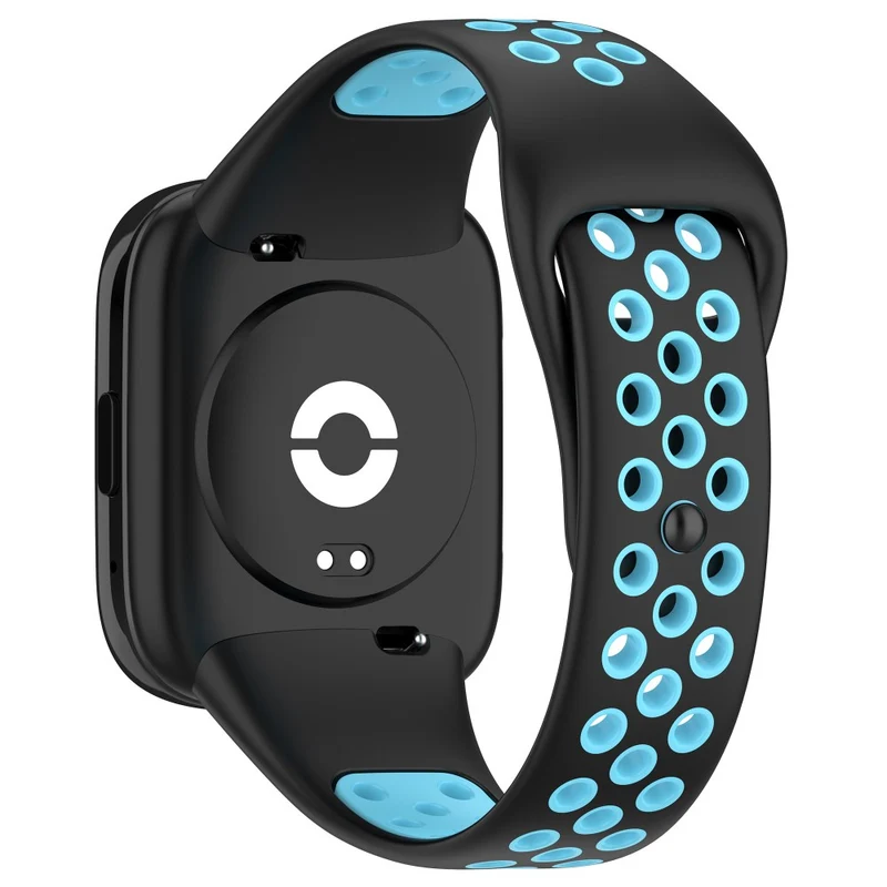 Xiaomi Redmi Watch 3 / Lite 3 / 3 Active dual color silicone strap - Black / Lime