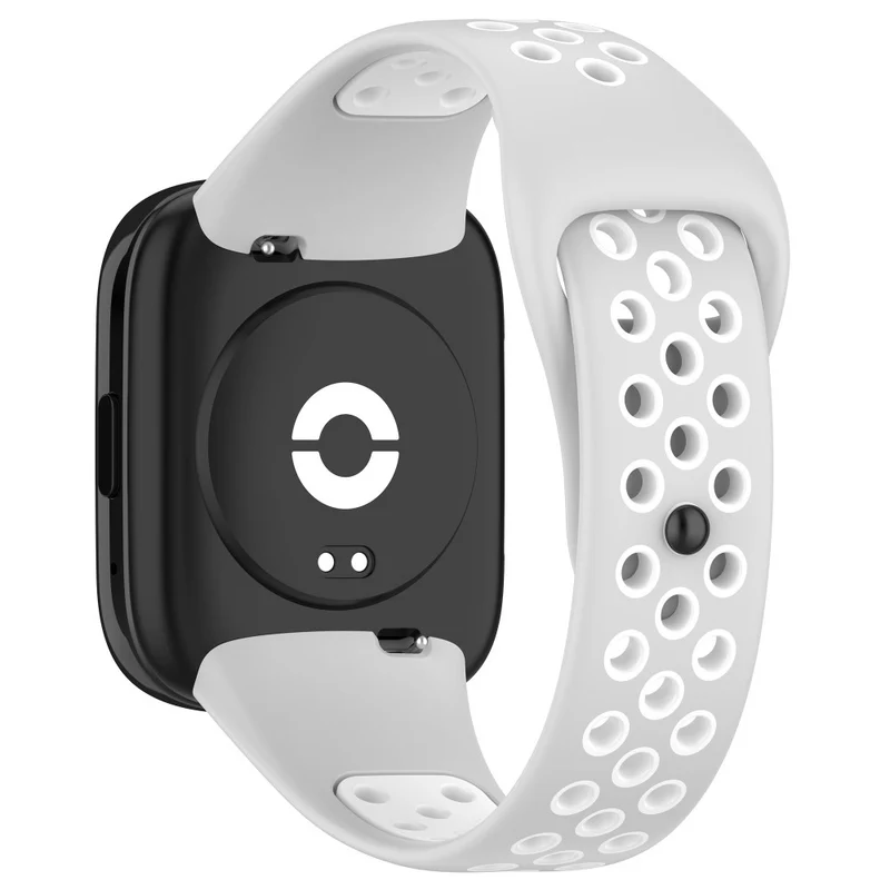 Xiaomi Redmi Watch 3 / Lite 3 / 3 Active dual color silicone strap - Black / Lime