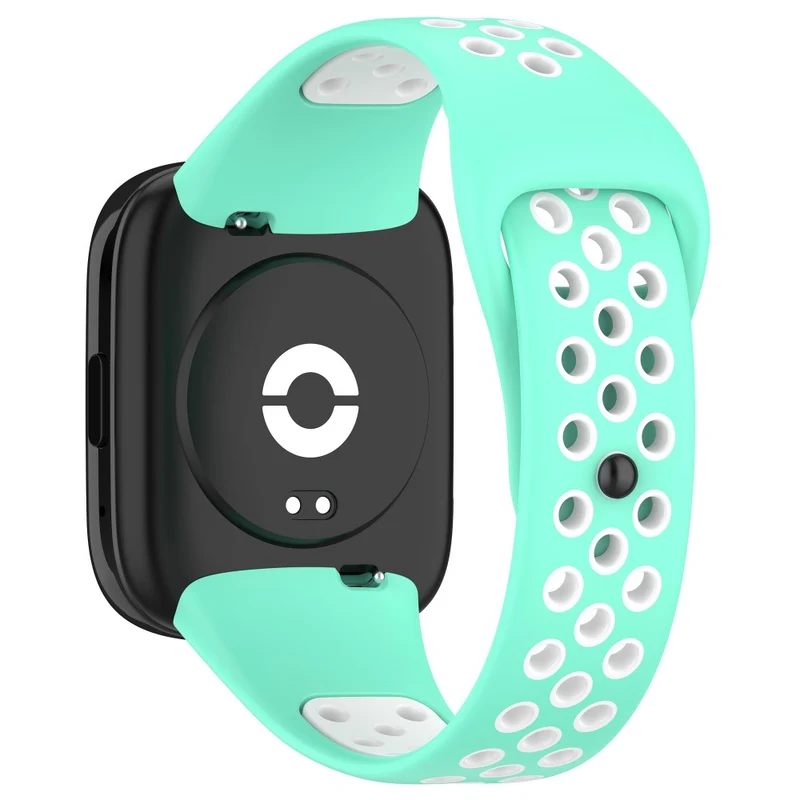 Xiaomi Redmi Watch 3 / Lite 3 / 3 Active dual color silicone strap - Black / Lime