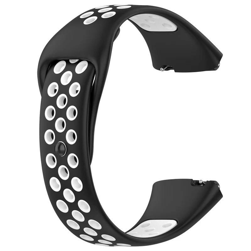 Xiaomi Redmi Watch 3 / Lite 3 / 3 Active dual color silicone strap - Black / Lime
