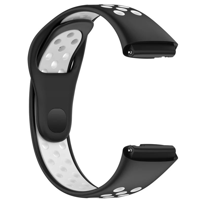 Xiaomi Redmi Watch 3 / Lite 3 / 3 Active dual color silicone strap - Black / Lime