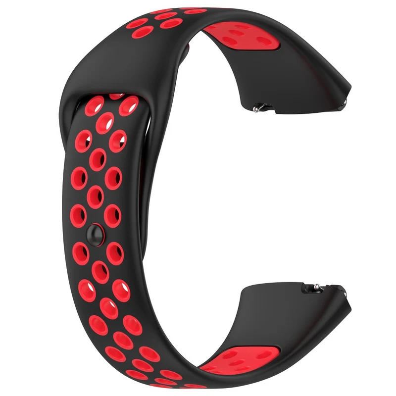 Xiaomi Redmi Watch 3 / Lite 3 / 3 Active dual color silicone strap - Black / Lime