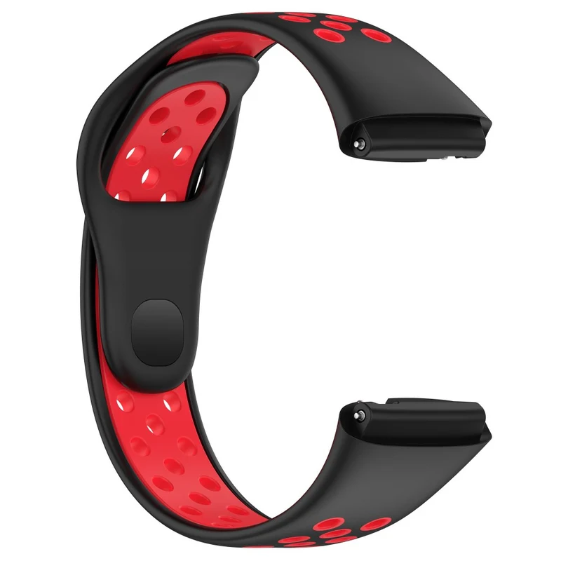 Xiaomi Redmi Watch 3 / Lite 3 / 3 Active dual color silicone strap - Black / Lime