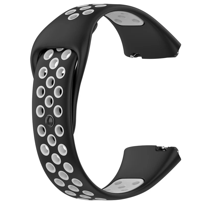 Xiaomi Redmi Watch 3 / Lite 3 / 3 Active dual color silicone strap - Black / Lime