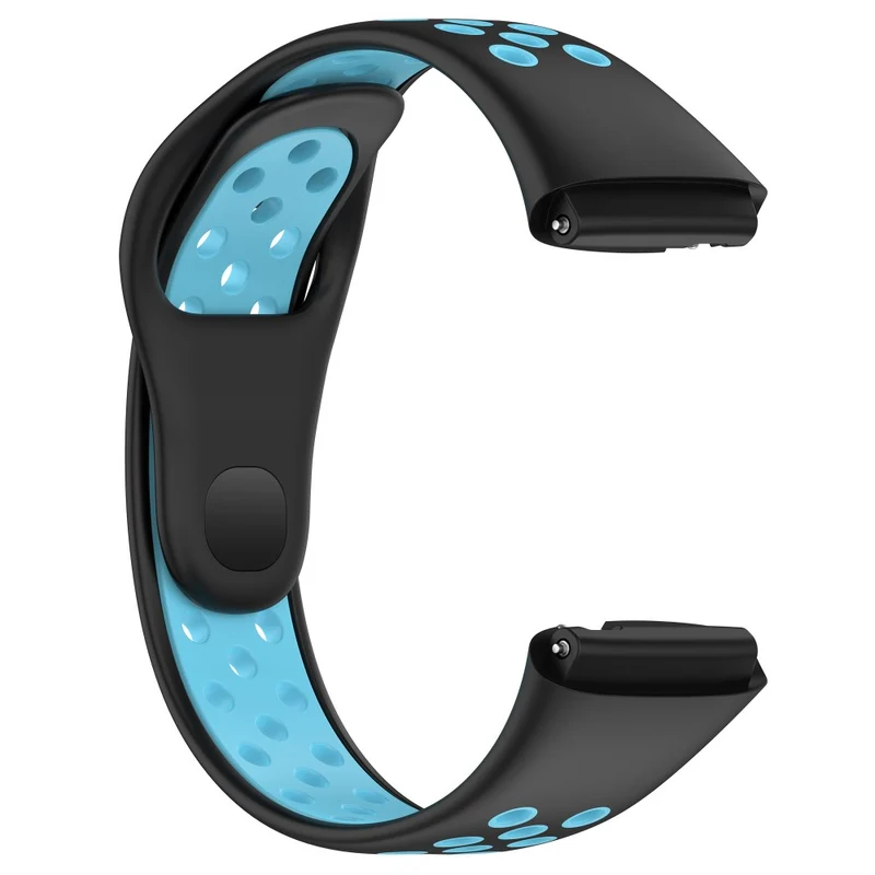 Xiaomi Redmi Watch 3 / Lite 3 / 3 Active dual color silicone strap - Black / Lime