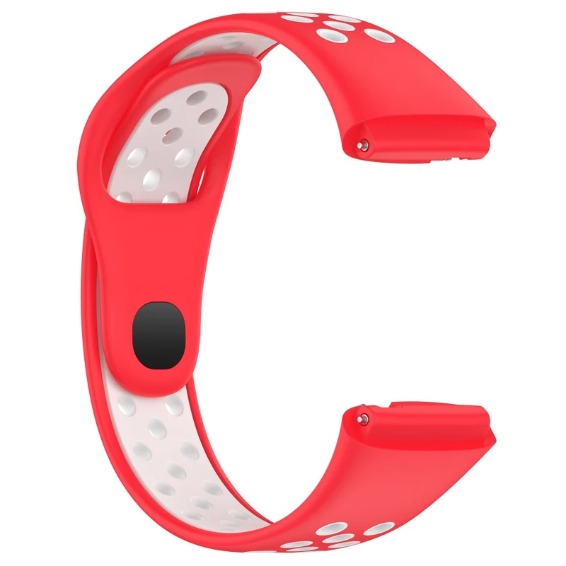 Xiaomi Redmi Watch 3 / Lite 3 / 3 Active dual color silicone strap - Black / Lime