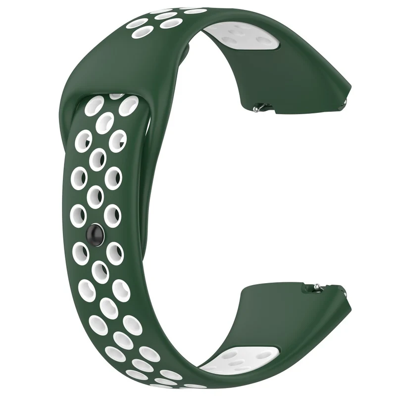 Xiaomi Redmi Watch 3 / Lite 3 / 3 Active dual color silicone strap - Black / Lime