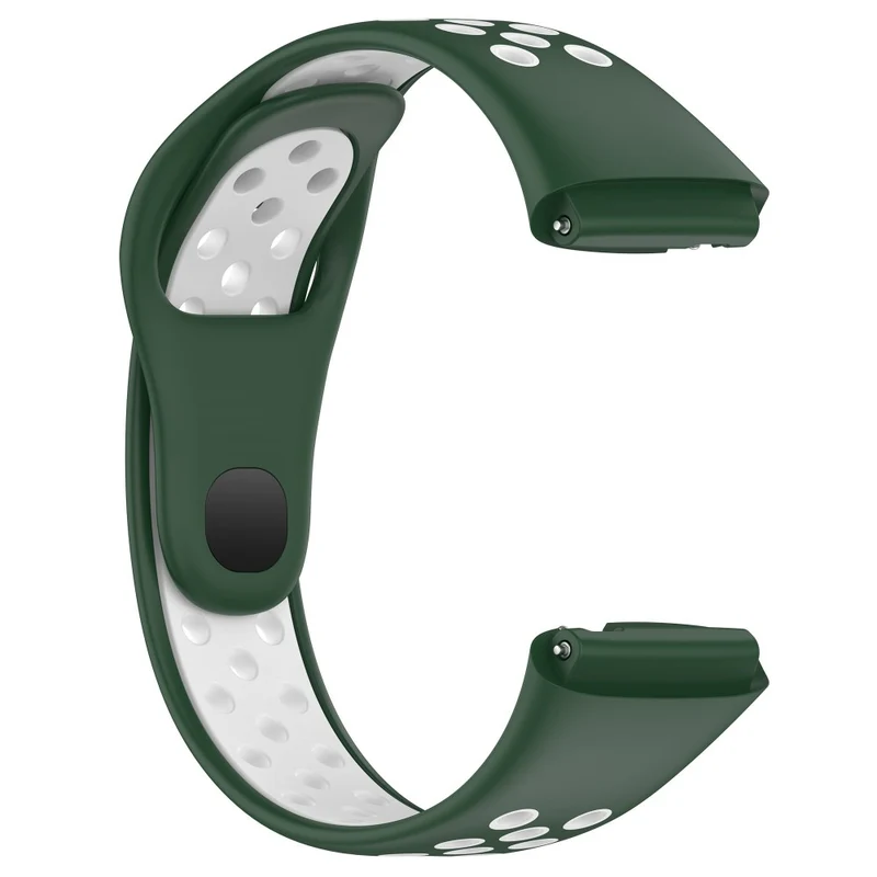 Xiaomi Redmi Watch 3 / Lite 3 / 3 Active dual color silicone strap - Black / Lime
