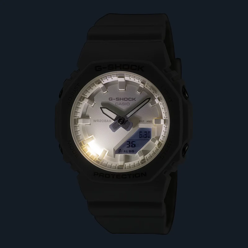 Casio G-Shock GMA-P2100-7AER Damenuhr • Kompaktes Design • Stoßfest