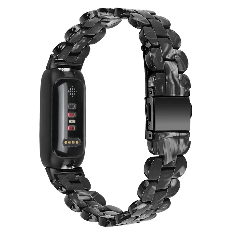 Fitbit Inspire 3 oval resin style stainless steel strap