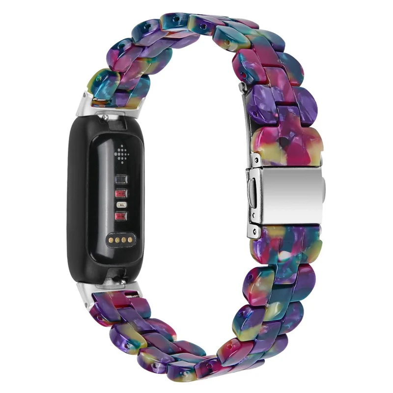Fitbit Inspire 3 oval resin style stainless steel strap