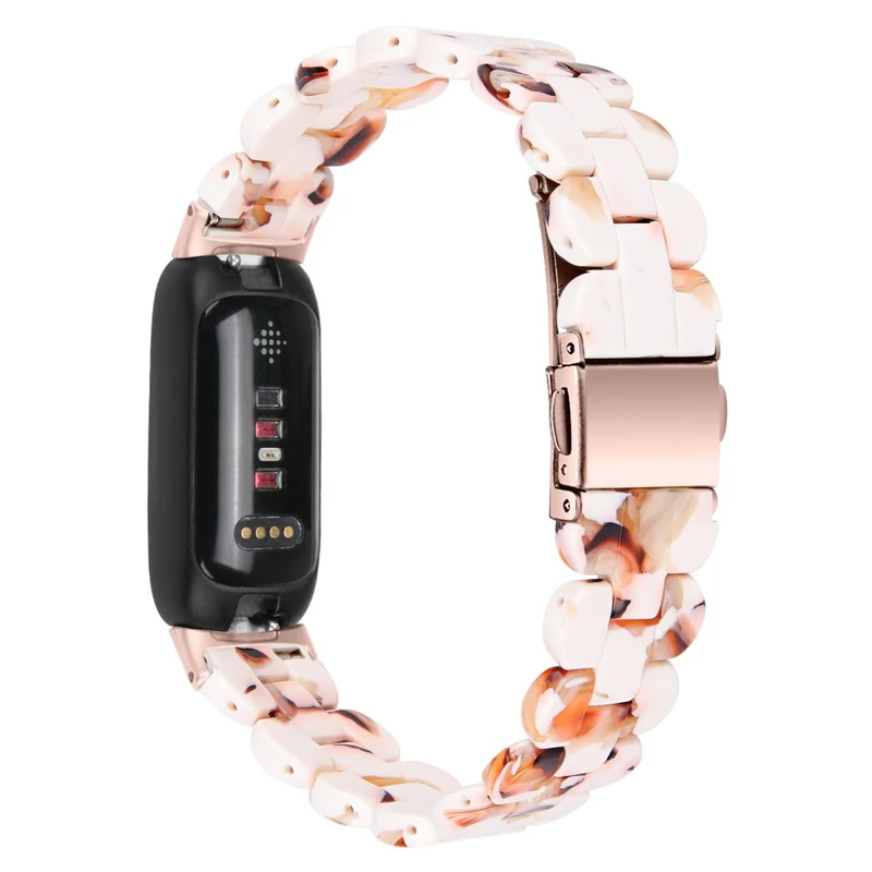 Fitbit Inspire 3 oval resin style stainless steel strap