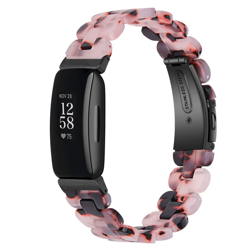Fitbit Inspire 3 oval resin style stainless steel strap