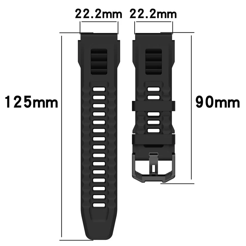 Amazfit T-rex Ultra silicone strap