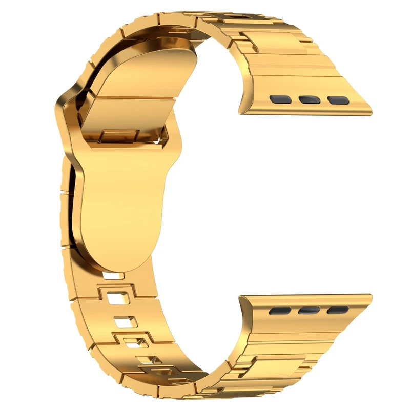Apple Watch Series 8 (41mm) electroplating silicone strap - Titanium Black