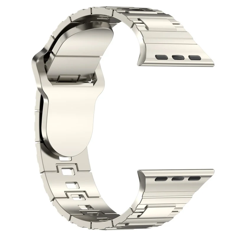 Apple Watch Series 8 (41mm) electroplating silicone strap - Titanium Black