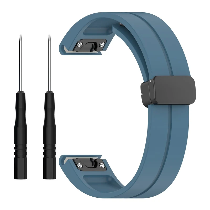 20mm silicone strap with tool for Garmin Fenix 7S / Quatix 3 / Descent MK2
