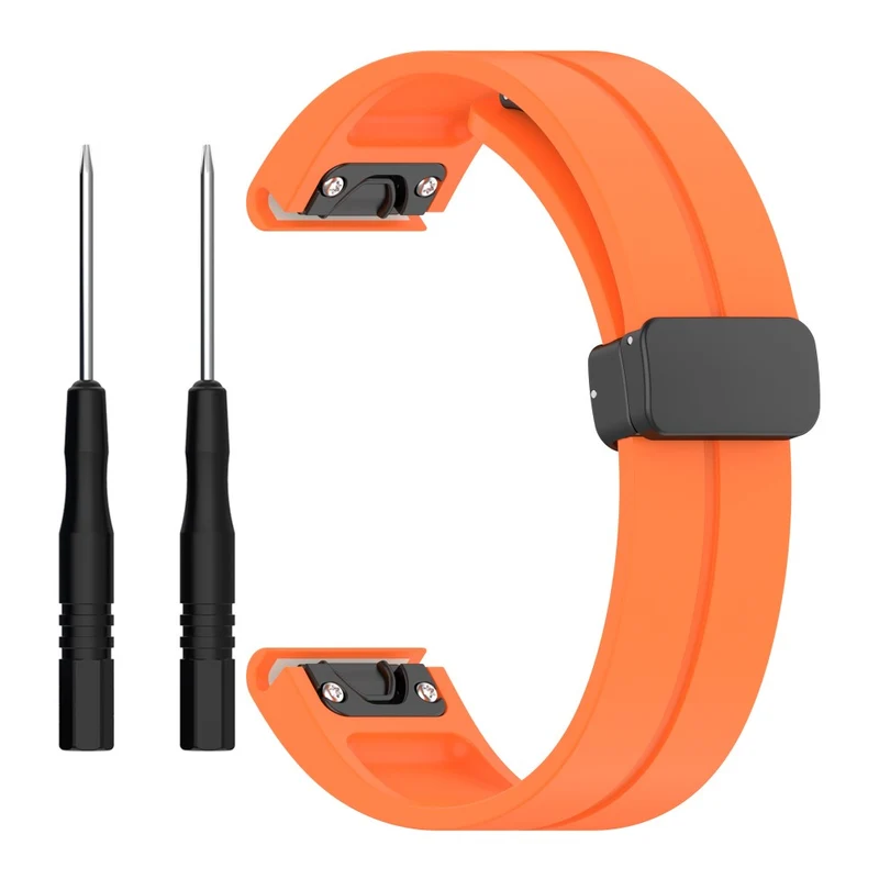 22mm silicone strap with tool for Garmin Watch