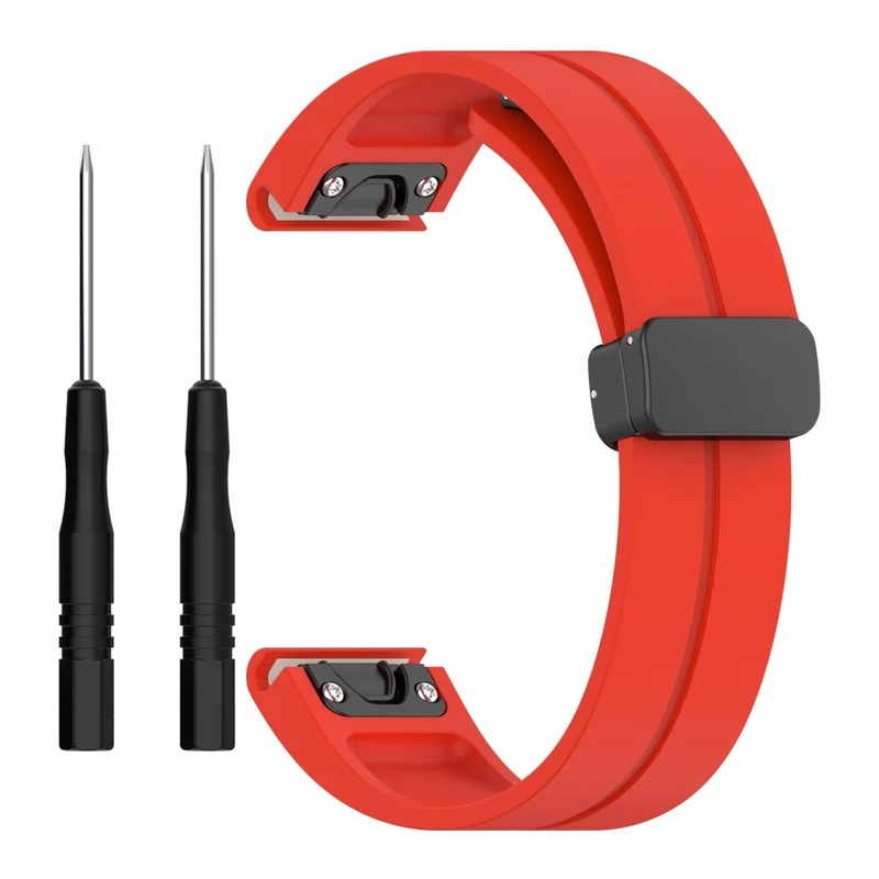 22mm silicone strap with tool for Garmin Watch
