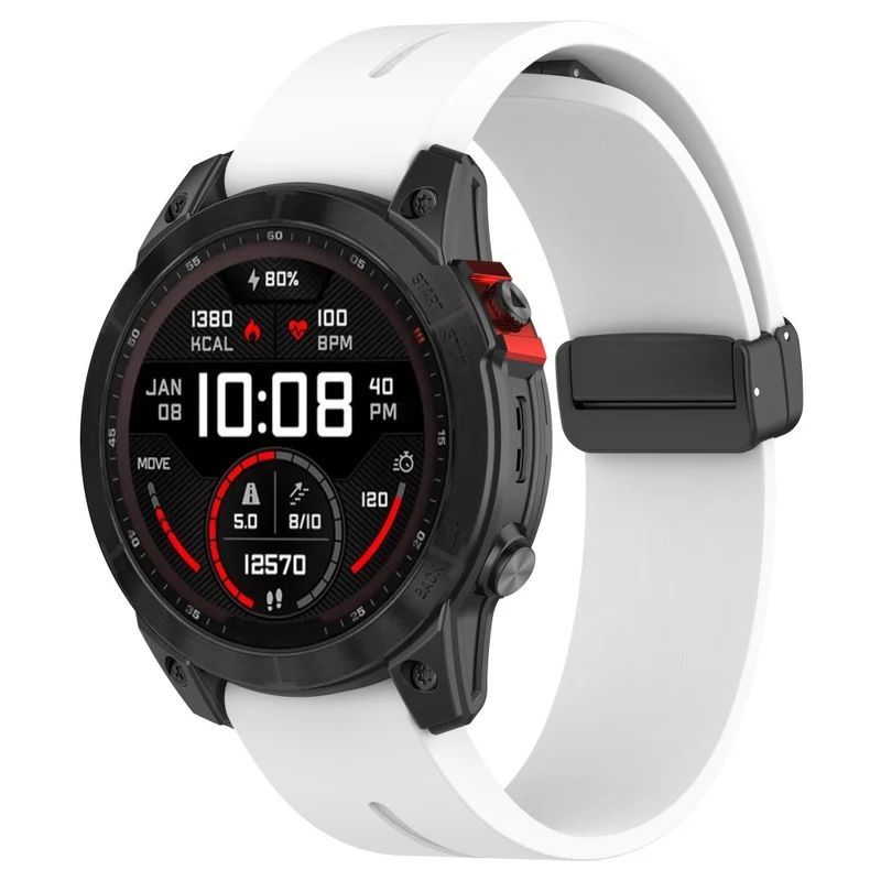 22mm silicone strap with tool for Garmin Watch