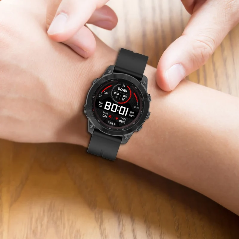 22mm silicone strap with tool for Garmin Watch